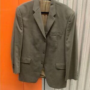 Calvin Klein Men's Blazer in Olive